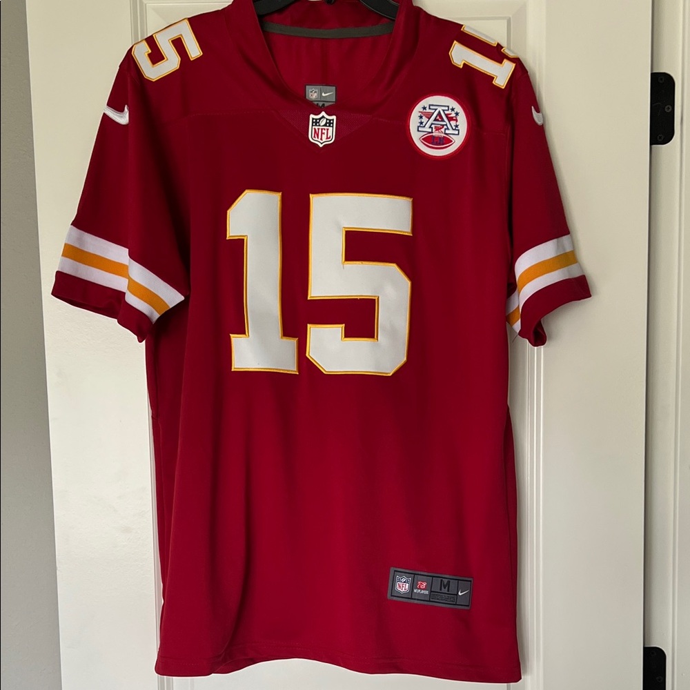 Chiefs Mahomes NFL Jersey with Number 15